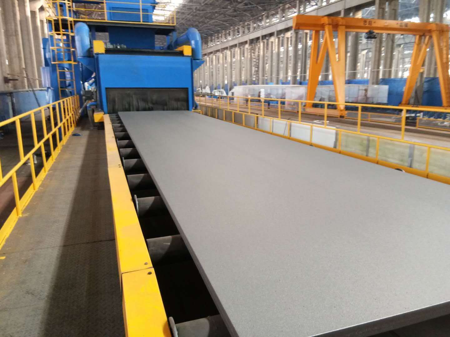 Smart Control Control Steel Plate Blasting Rafitra